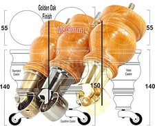 4 Wood Furniture Sofa Legs M8
