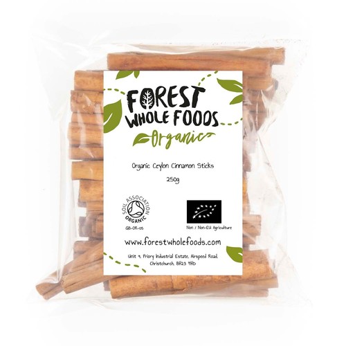 Organic ceylon cinnamon sticks - organic,