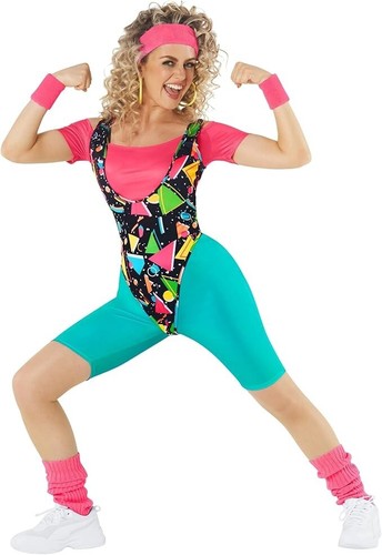Women aerobic costume - women`s, 1980`s