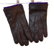 MENS Dents Brown leather &