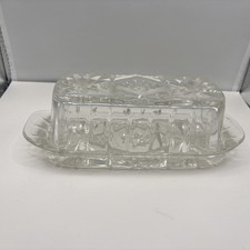 ANTIQUE ANCHOR HOCKING CLEAR