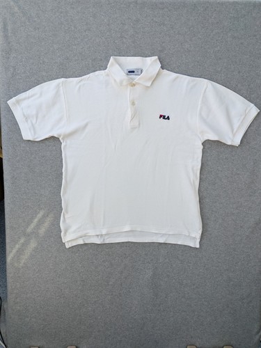 Fila mens white polo - fila,