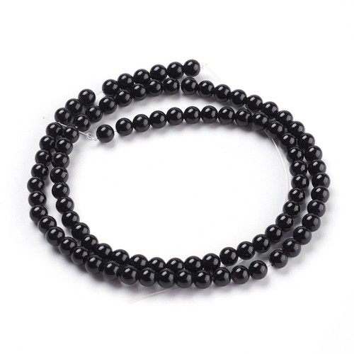 4mm natural gemstone - gemstone, round