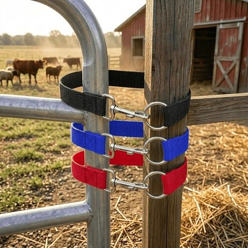 Ranch gate rope noose - gate,