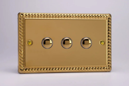 Switch brass triple - switch,