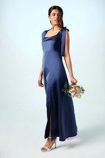 Oasis Navy Bridesmaid Dress