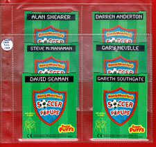 HONEY MONSTER SOCCER POP UPS - QUAKER OATS CEREAL FOOTBALL TRADE CARD SET (RM18)