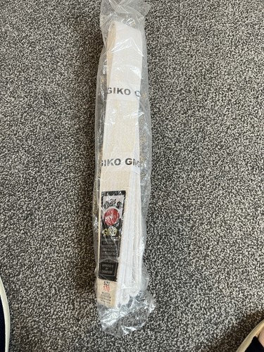 Taekwondo white belt new size - white,