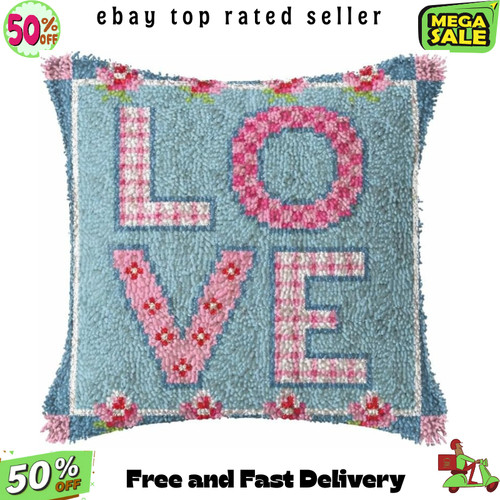 Sktwoe latch hook cushion - sktwoe,