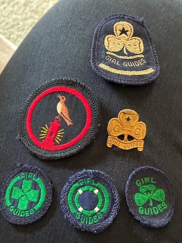 Girl guide memorabilia - girl,