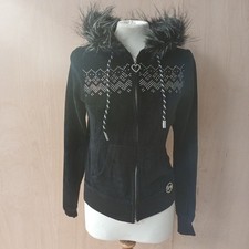 Lipsy London Y2K Black Velour