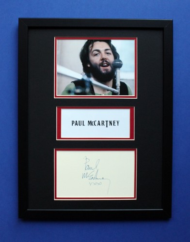 Paul mccartney autograph - paul,
