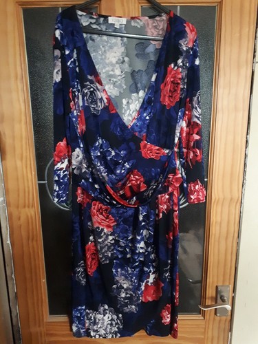 Kaliko red and blue faux - kaliko,
