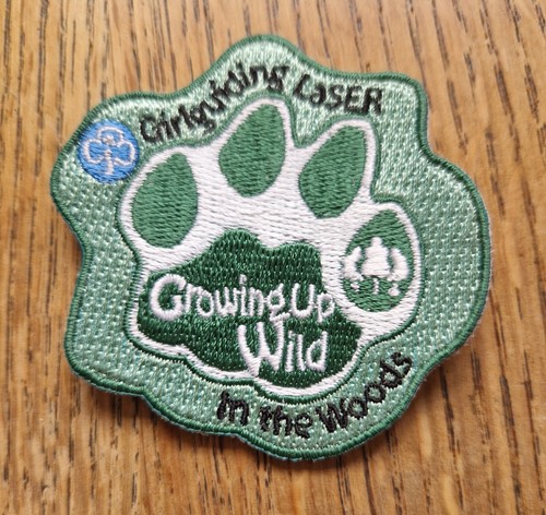 Girlguiding laser growing - laser,