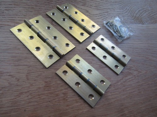 Door butt hinges solid brass - door,