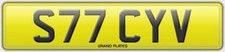 S77 CYV REGISTRATION STACEY V