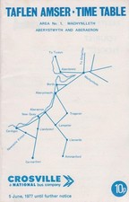 CROSVILLE BUS TIMETABLE BOOK