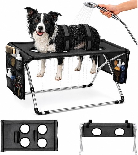 Dog grooming hammock - hammock, stand