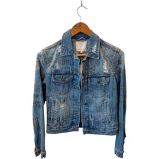 Zara Blue Embellished Denim
