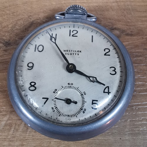 Vintage pocket watch westclox - watch,