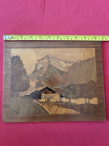 Vintage marquetry alpine - vintage,