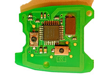 PEUGEOT  206 REMOTE KEY FOB PCB USED  PN:6554YL PLUS NEW BATTERY & TRANSPONDER