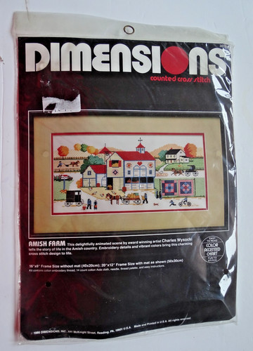 Dimensions amish farm - farm, counted