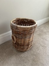 Wicker rattan woven - log, /