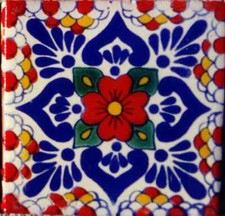 C#117) MEXICAN TILES CERAMIC