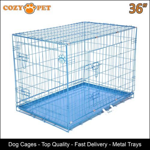 Dog cage blue puppy - cage,