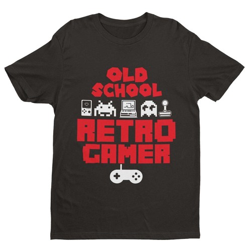 Old school retro gamer - gamer, funny