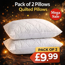 Quilted pillows hollowfiber - quilted, 2