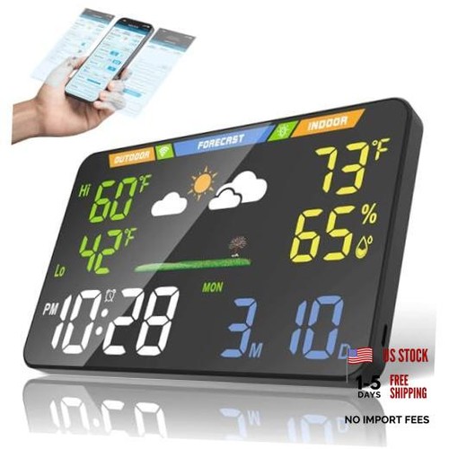 Wifi weather station 5 inch - weather,