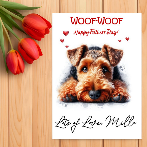 Personalised welsh terrier - welsh,
