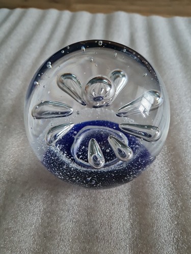 Large glass paperweight - glass,