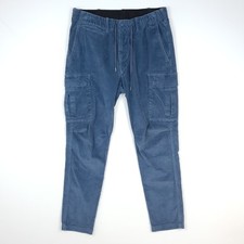 Polo Ralph Lauren Corduroy Cargo Trousers W32 L30 Mens Pants Utility Tag 32 32