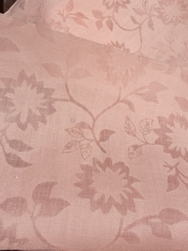 Vtg fabric yd batiste - 4,