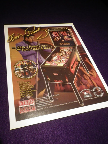 Stern elvis pinball machine - pinball,