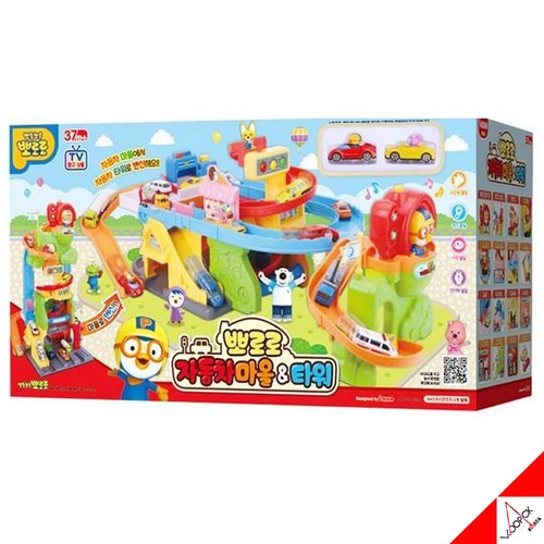 Pororo vehicle village tower - pororo, &