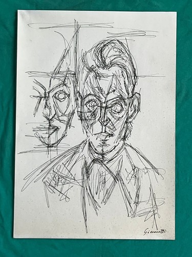Alberto giacometti drawing and - alberto,