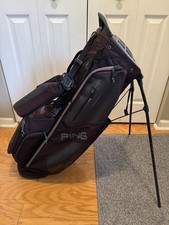 Ping Hoofer 14 Golf Stand Bag With Rain Hood