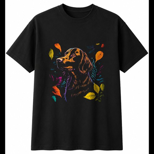 Sprocker botanical dog - sprocker, lover