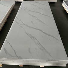 Grey White PVC Marble Effect