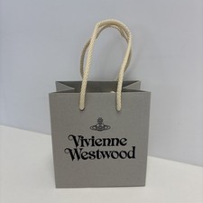 [New] Genuine Vivienne Westwood Small Gift Bag / Shopping Bag / Shopper - Grey