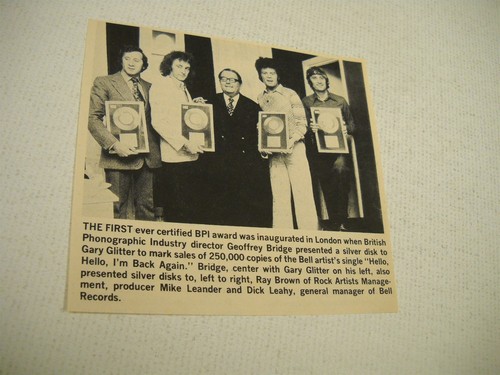 Gary glitter receives 1st - gary,