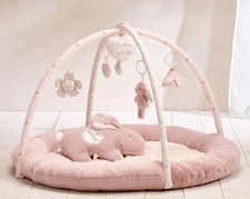 Mamas And Papas Plush Soft Playmat And Gym Welcome To The World With Bunny