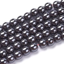 Hematite Gemstone 4mm Round