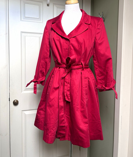 Next red skirted fit flare - next,