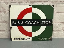 Bus & Coach Stop Vintage