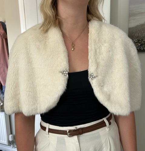 Phase eight cream faux fur - faux,